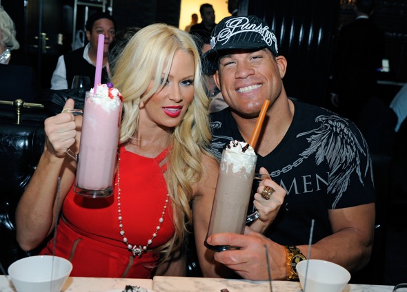 Jenna Jameson Celebrates Her Birthday At Sugar Factory American Brasserie At Paris Las Vegas