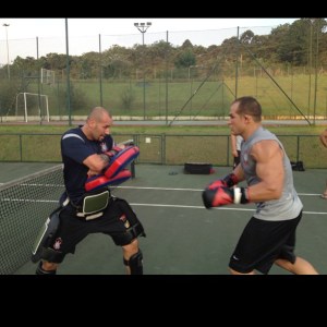 JDS had experimental surgery to remove his arms and replace them with pistons from a '68 Mustang...